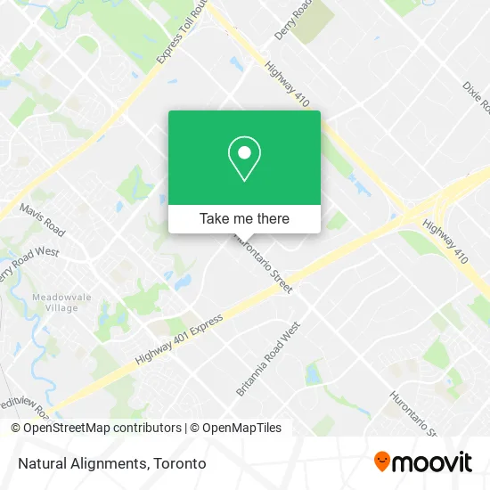 Natural Alignments map