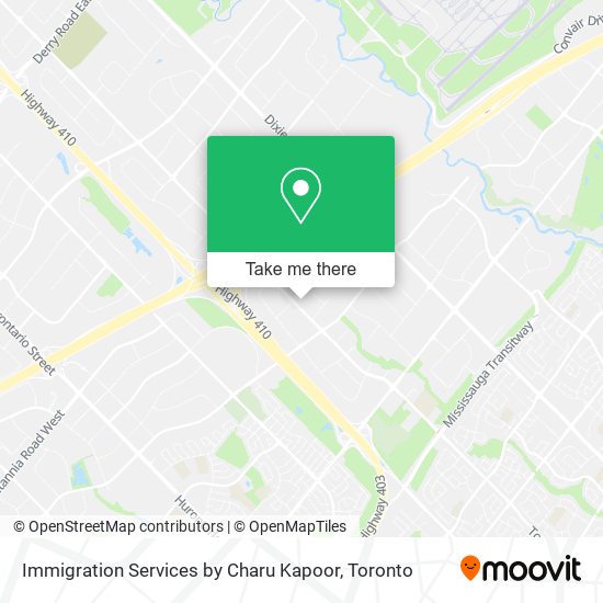 Immigration Services by Charu Kapoor map