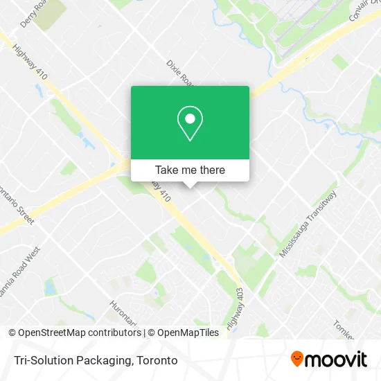 Tri-Solution Packaging map