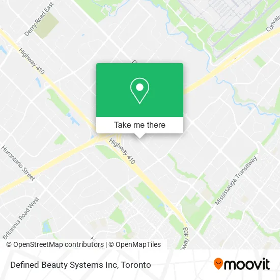 Defined Beauty Systems Inc map