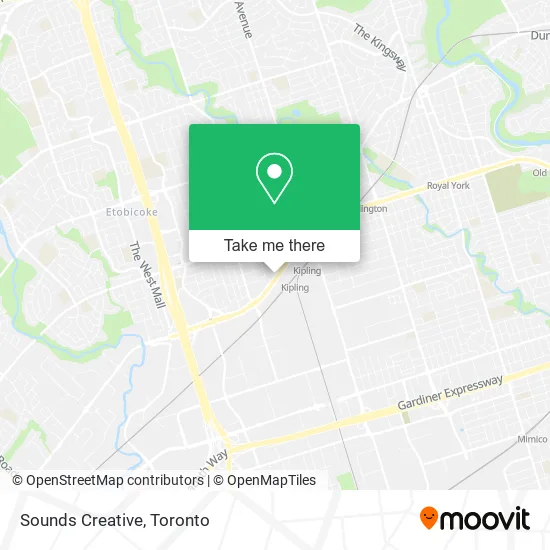 Sounds Creative map