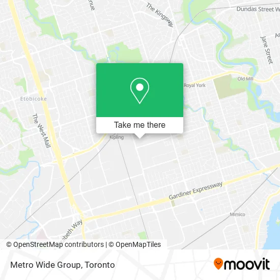 Metro Wide Group map