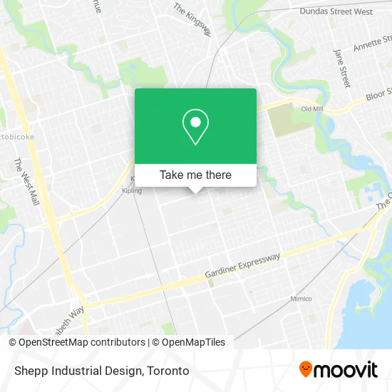 Shepp Industrial Design map