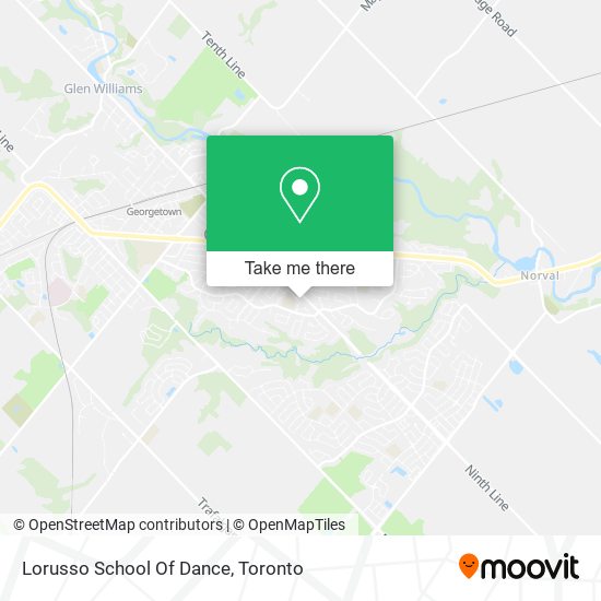 Lorusso School Of Dance map