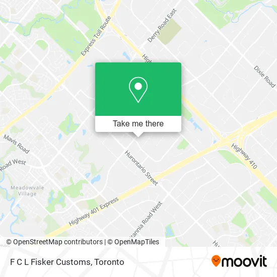 F C L Fisker Customs map