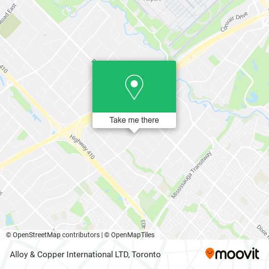 Alloy & Copper International LTD map