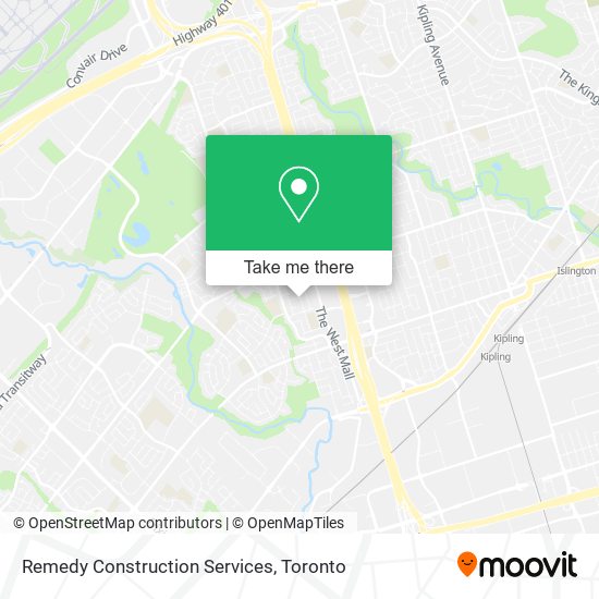 Remedy Construction Services map