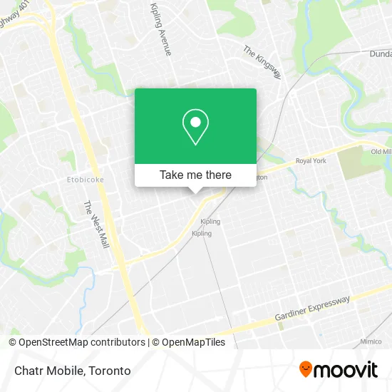 Chatr Mobile map