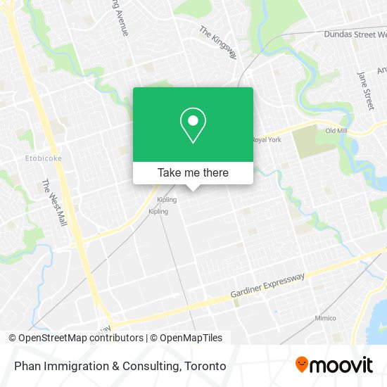 Phan Immigration & Consulting map