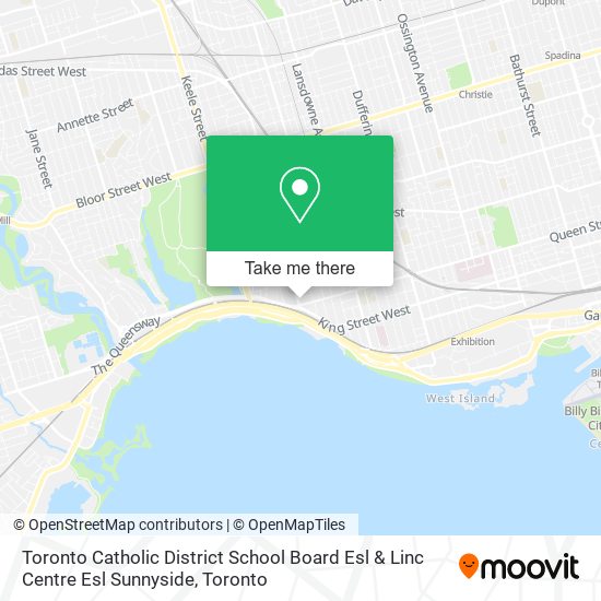 Toronto Catholic District School Board Esl & Linc Centre Esl Sunnyside plan