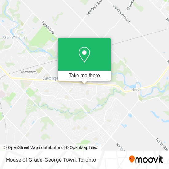 House of Grace, George Town map
