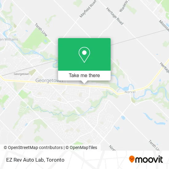 EZ Rev Auto Lab map