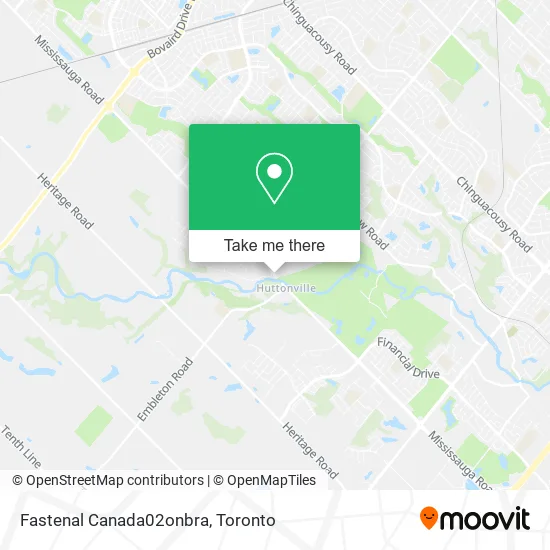 Fastenal Canada02onbra map
