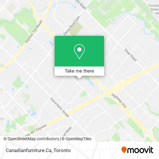 Canadianfurniture.Ca map