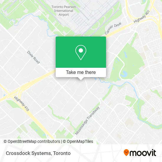 Crossdock Systems map