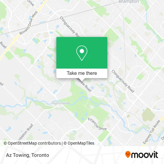 Az Towing map