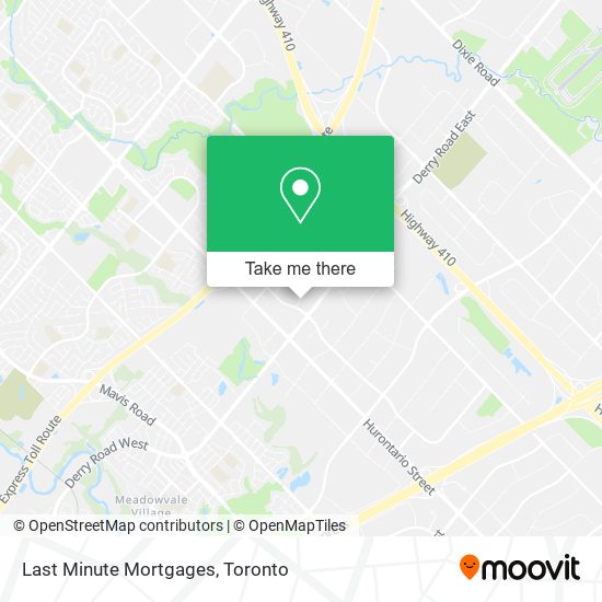 Last Minute Mortgages map