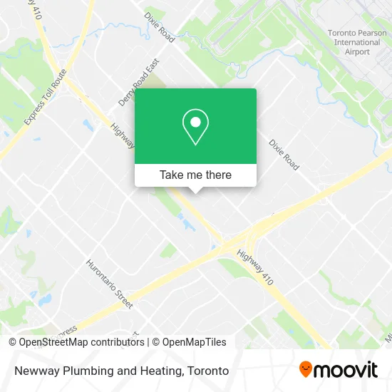 Newway Plumbing and Heating map