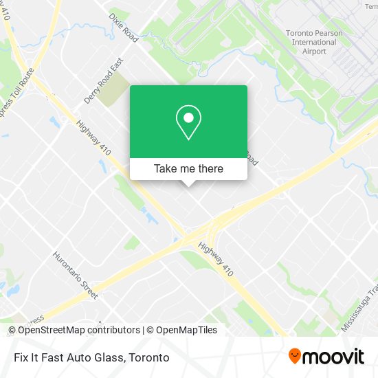 Fix It Fast Auto Glass map