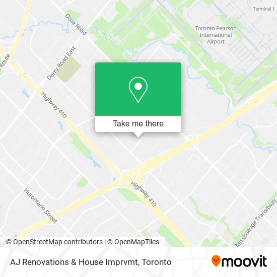 AJ Renovations & House Imprvmt map