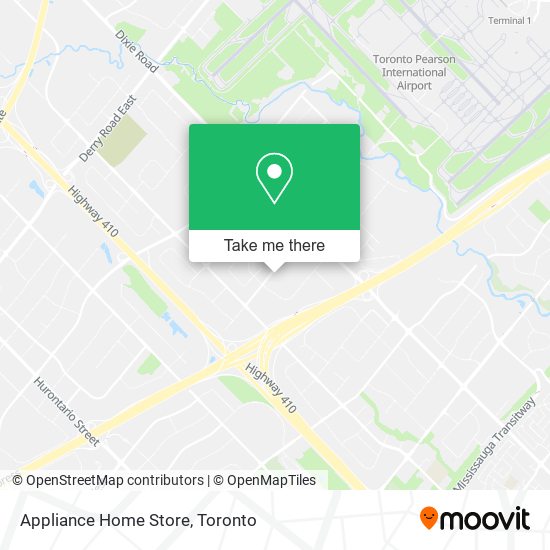 Appliance Home Store map