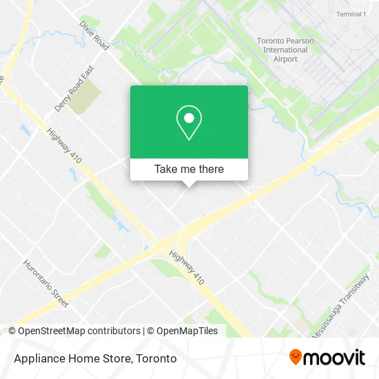Appliance Home Store map