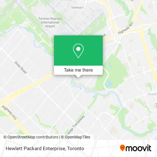Hewlett Packard Enterprise map