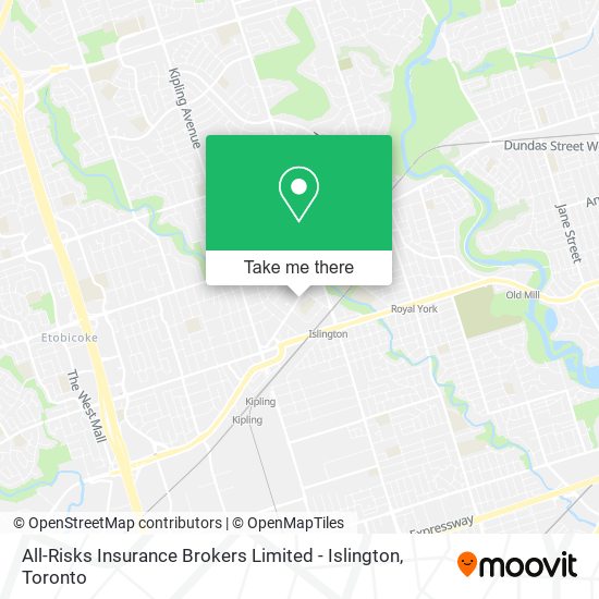 All-Risks Insurance Brokers Limited - Islington map