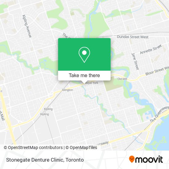 Stonegate Denture Clinic map