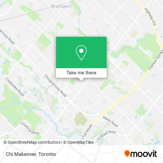 Chi Makeover map