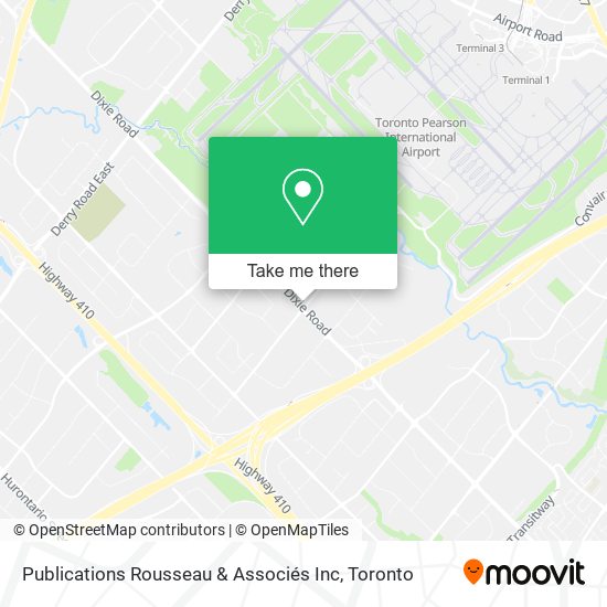 Publications Rousseau & Associés Inc map