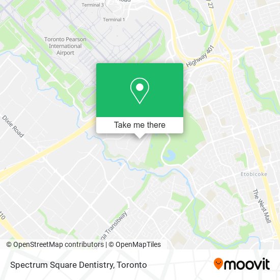 Spectrum Square Dentistry map