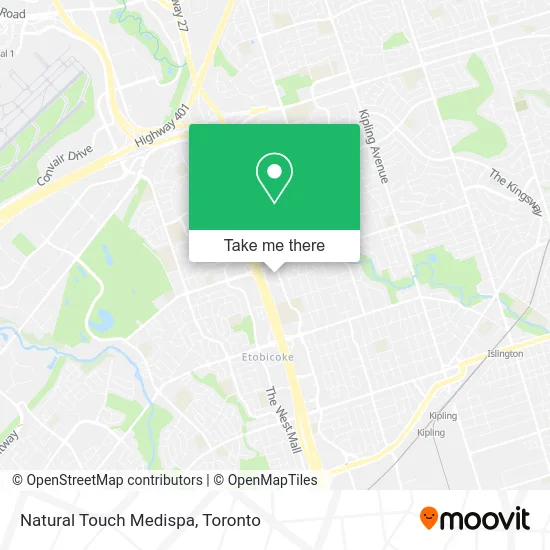 Natural Touch Medispa map