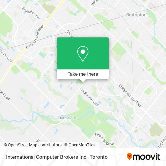International Computer Brokers Inc. map