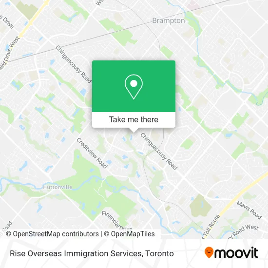 Rise Overseas Immigration Services map
