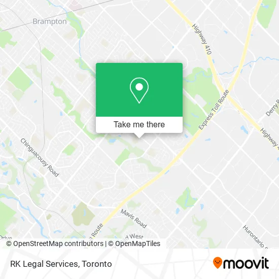 RK Legal Services map