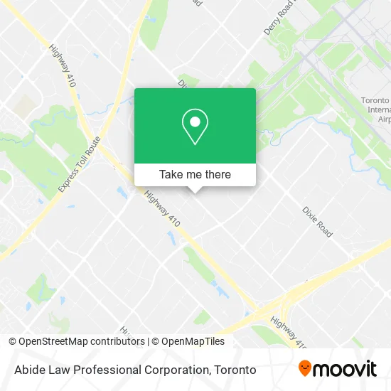 Abide Law Professional Corporation map