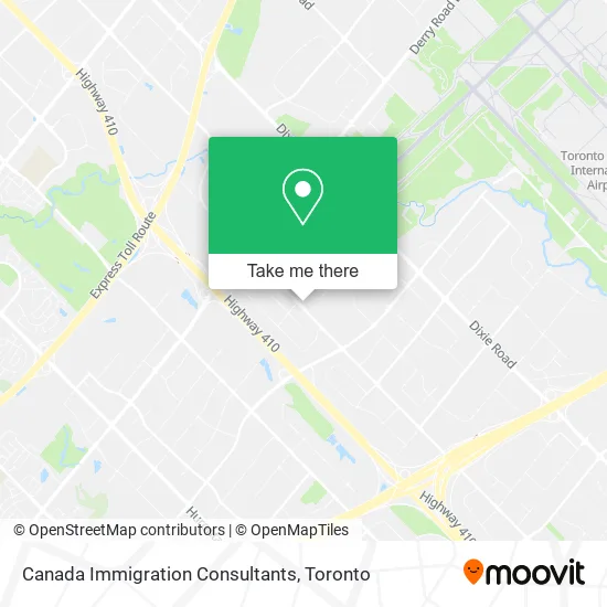 Canada Immigration Consultants map