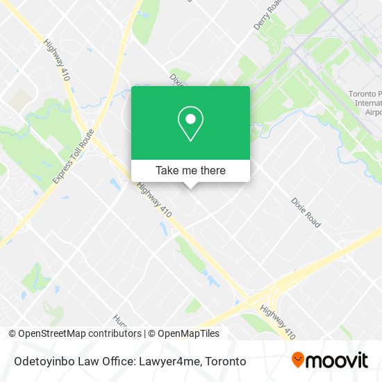 Odetoyinbo Law Office: Lawyer4me map