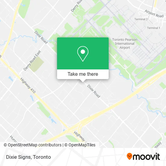 Dixie Signs map