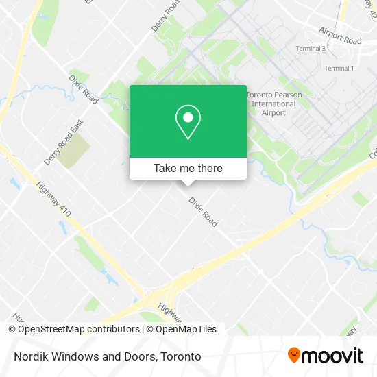 Nordik Windows and Doors map