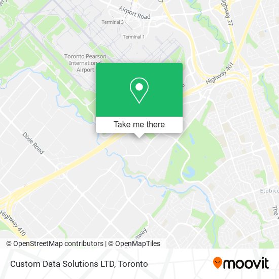 Custom Data Solutions LTD map