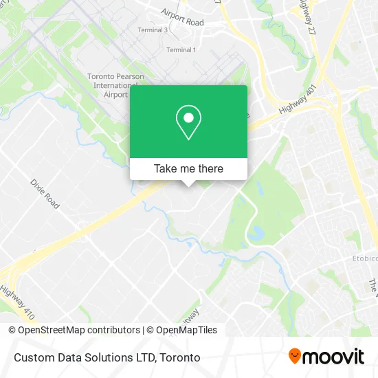 Custom Data Solutions LTD map
