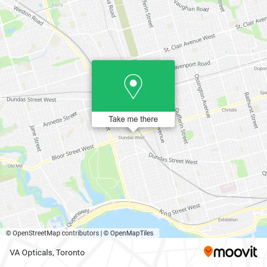 VA Opticals map