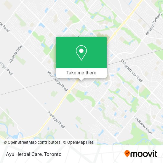 Ayu Herbal Care map