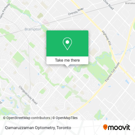 Qamaruzzaman Optometry map
