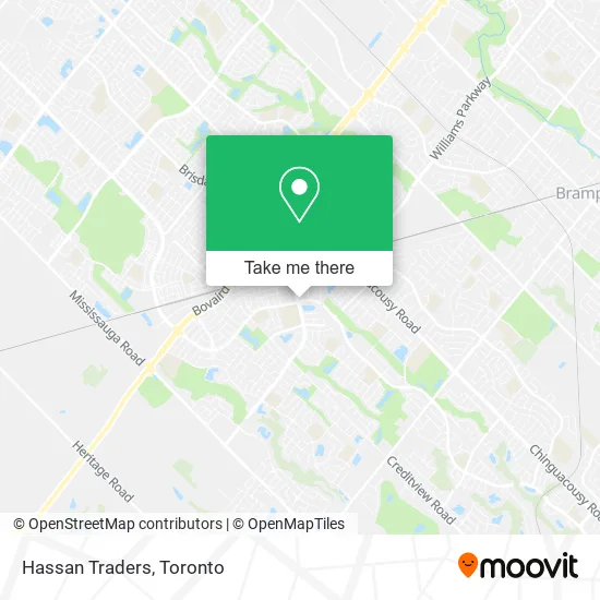 Hassan Traders map