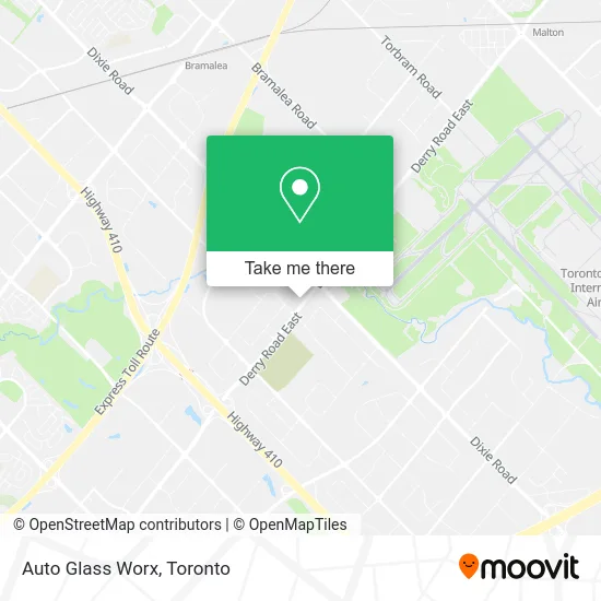 Auto Glass Worx map