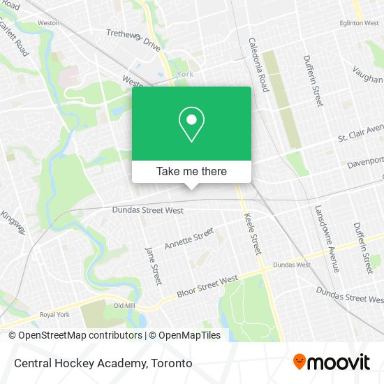 Central Hockey Academy map