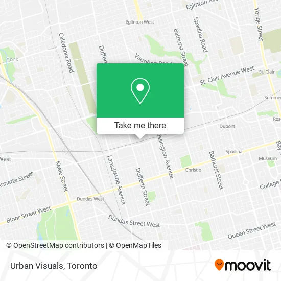 Urban Visuals map